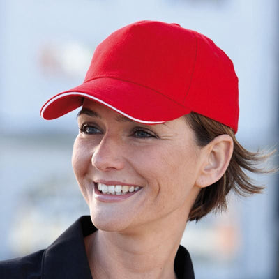 Keemo 5 Panel Heavy Acrylic Sandwich Cap - Custom Promotional Product