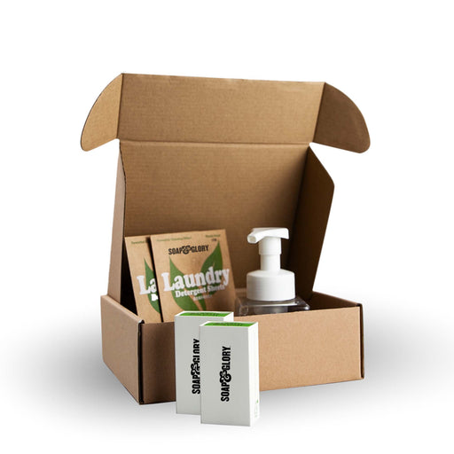 Paper Soap and Bottle Gift Set - Custom Promotional Product