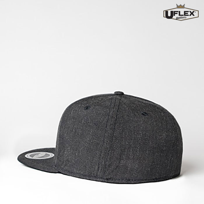 Uflex Adults Flat Peak 6 Panel Fitted - Custom Promotional Product