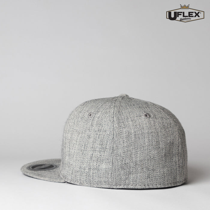 Uflex Adults Flat Peak 6 Panel Fitted - Custom Promotional Product