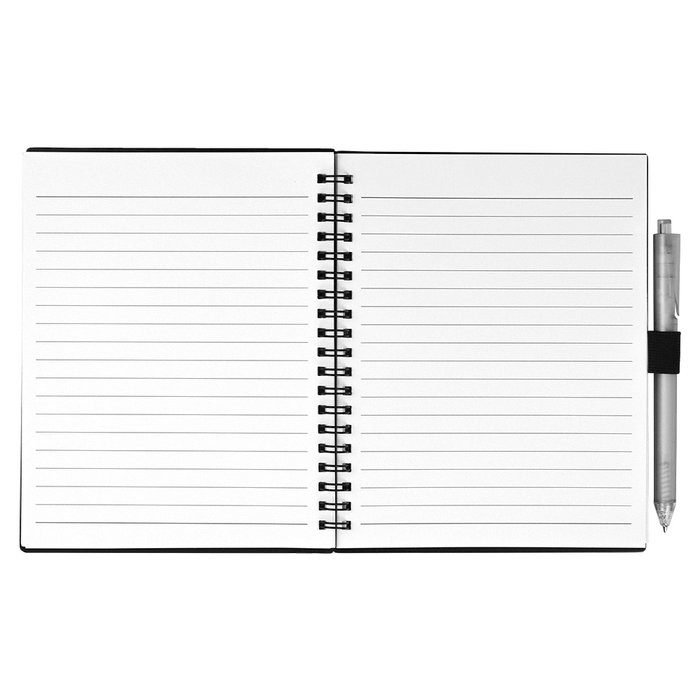 Niove Recycled PP JournalBook & Pen - Custom Promotional Product