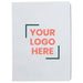 Koda Survival Notebook (Blank Pages) - A grey survival notebook with blank pages and a logo placeholder in pink and green.