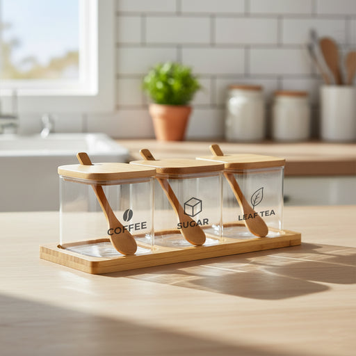 Kitchen Condiments Jars - Custom Promotional Product