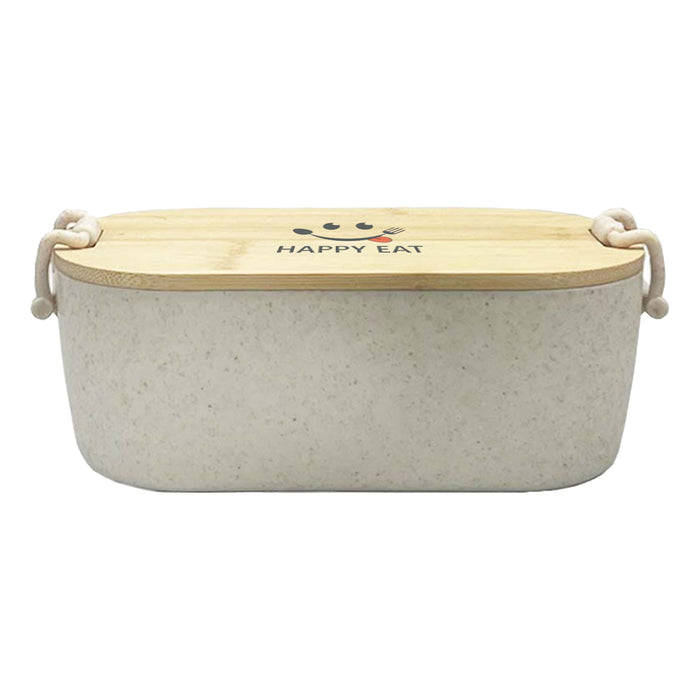 Handy Man Bamboo Lunch Box - Custom Promotional Product