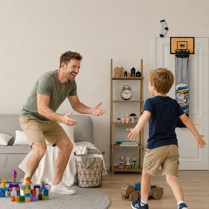 Basketball Hoop Laundry Basket