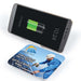 Proton Wireless Charger - A wireless charger with a sleek design and a smartphone on top displaying a battery charging icon.