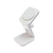 Spartan 3-in-1 Wireless Charger - Side Profile White