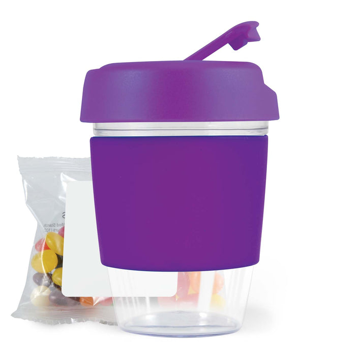 Kick Coffee Cup with Jelly Beans - Custom Promotional Product