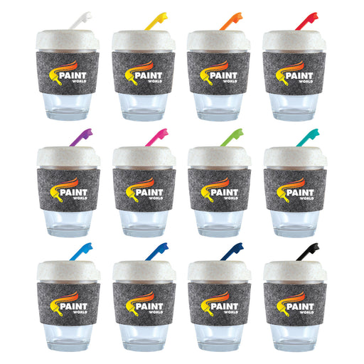 Vienna Eco Coffee Cup / RPET Band - Custom Promotional Product