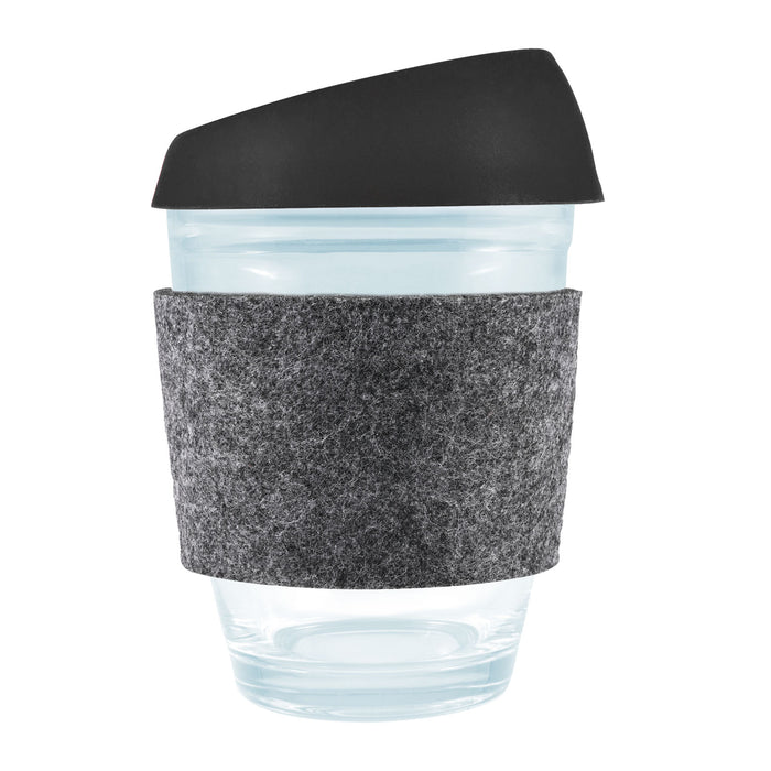Vienna Coffee Cup / Silicone Lid / RPET Band - Custom Promotional Product