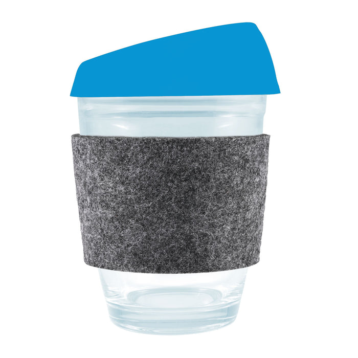 Vienna Coffee Cup / Silicone Lid / RPET Band - Custom Promotional Product