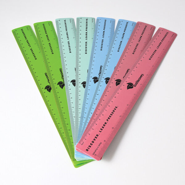 Recycled Plastic Ruler 30cm - Custom Promotional Product