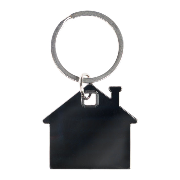 House Stainless Steel Keytag - Custom Promotional Product