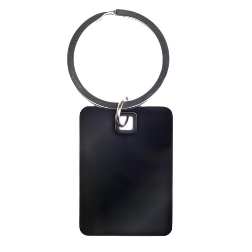 Rectangle Stainless Steel Keytag - Custom Promotional Product