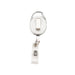 Premium Retractable ID Badge Holder - White Back