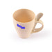Avenue Wheat Fibre Cup and Spoon - Custom Promotional Product