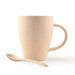 Avenue Wheat Fibre Cup and Spoon - Custom Promotional Product