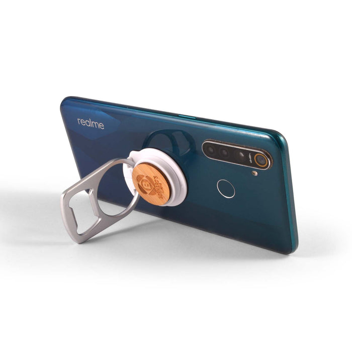 Lager Bottle Opener Phone Stand - Custom Promotional Product