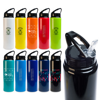 Amore 750ml Bottle - Flip Straw Lid -
