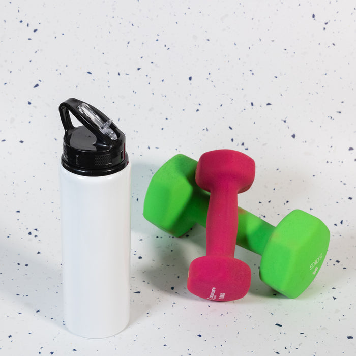 Amore 750ml Bottle - Flip Straw Lid - Lifestyle 1