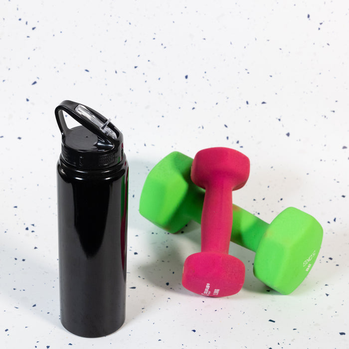 Amore 750ml Bottle - Flip Straw Lid - Lifestyle 2