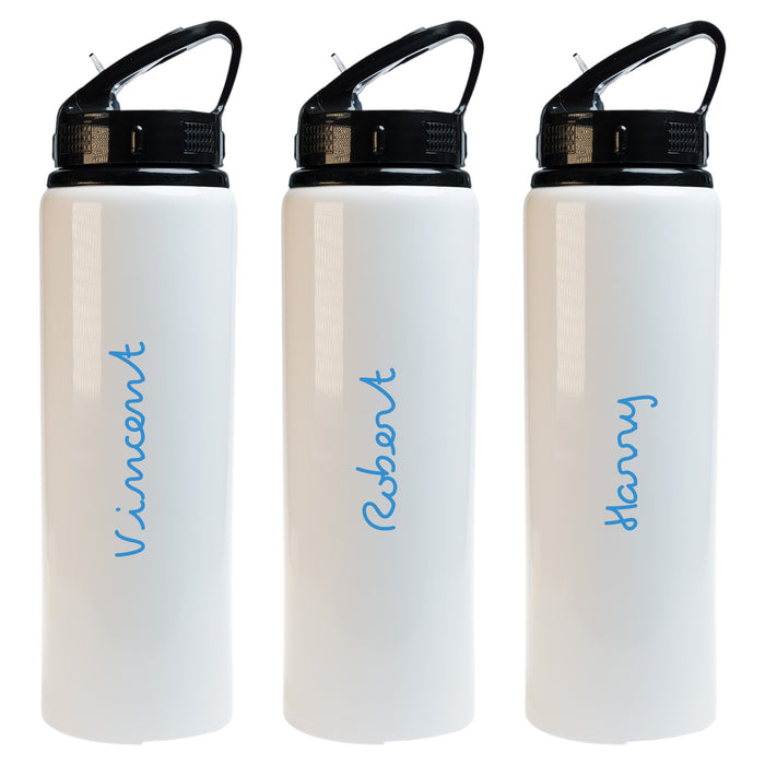 Amore 750ml Bottle - Flip Straw Lid - Variable Data