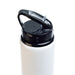 Amore 750ml Bottle - Flip Straw Lid - White 2