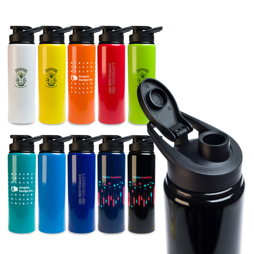 Amore 750ml Bottle - Free Flow Lid - Custom Promotional Product