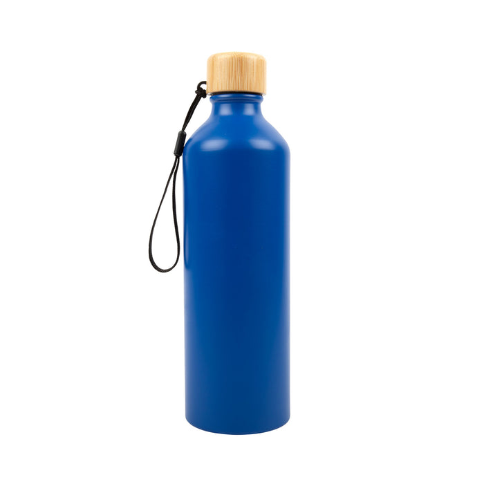 Gelato Aluminium Bottle with Bamboo Lid - Custom Promotional Product