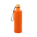 Gelato Aluminium Bottle with Bamboo Lid - Custom Promotional Product