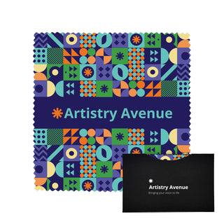 RPET Lens Cloth Set with Pouch - Custom Promotional Product