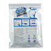 The Game Day Pack - A cooling towel in a pouch featuring a blue and white design, with instructions for use and a logo present.