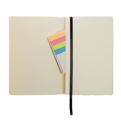 Astro Soft Cover Recycled Leather Notebook - Custom Promotional Product