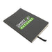 Astro Soft Cover Recycled Leather Notebook - Custom Promotional Product
