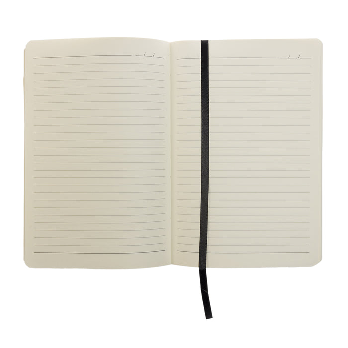 Astro Soft Cover Recycled Leather Notebook - Custom Promotional Product