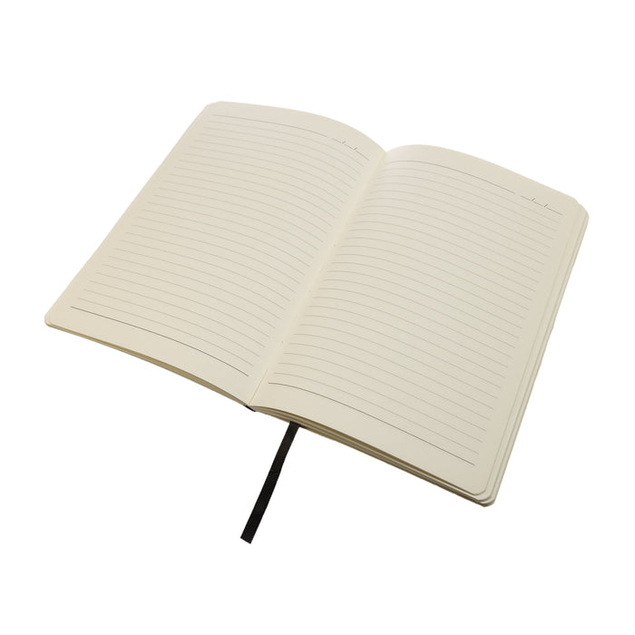 Astro Soft Cover Recycled Leather Notebook - Custom Promotional Product