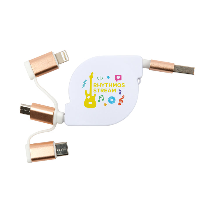 Fury 3 in 1 Cable - Custom Promotional Product