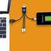 Kinetic Square Glow Cable - Custom Promotional Product