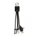 Kinetic Square Glow Cable - Custom Promotional Product