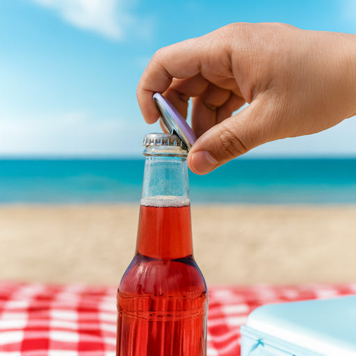 Button Bottle Opener - Custom Promotional Product