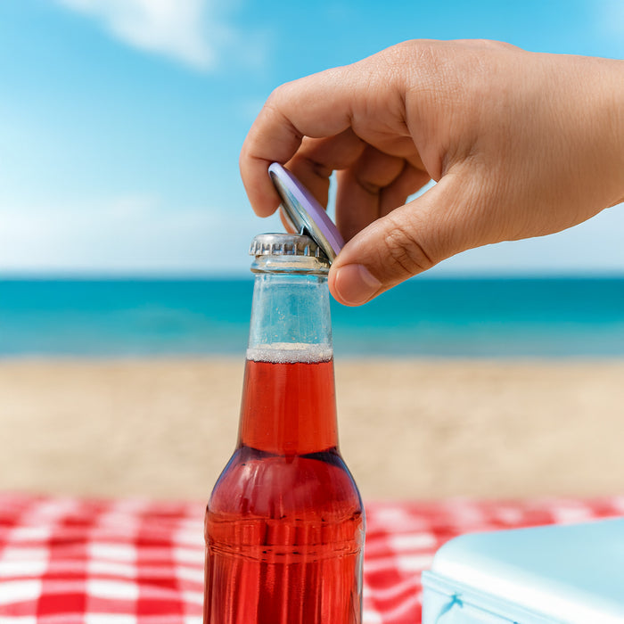 Button Bottle Opener - Custom Promotional Product