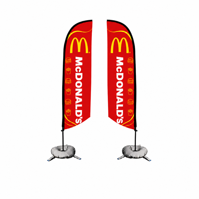 Custom 2.5m Feather Flags