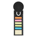 Bookmark Ruler Sticky Note Pad - Custom Promotional Product