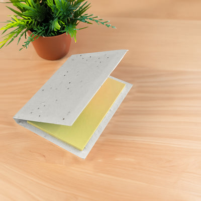 Corn Poppy Seed Sticky Note Pad - Custom Promotional Product