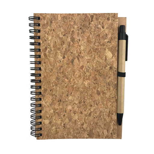 Fatino B6 Cork Notebook - Custom Promotional Product