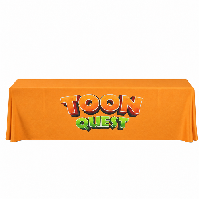 8ft (2.4m) Premium Draped Standard Table Cover
