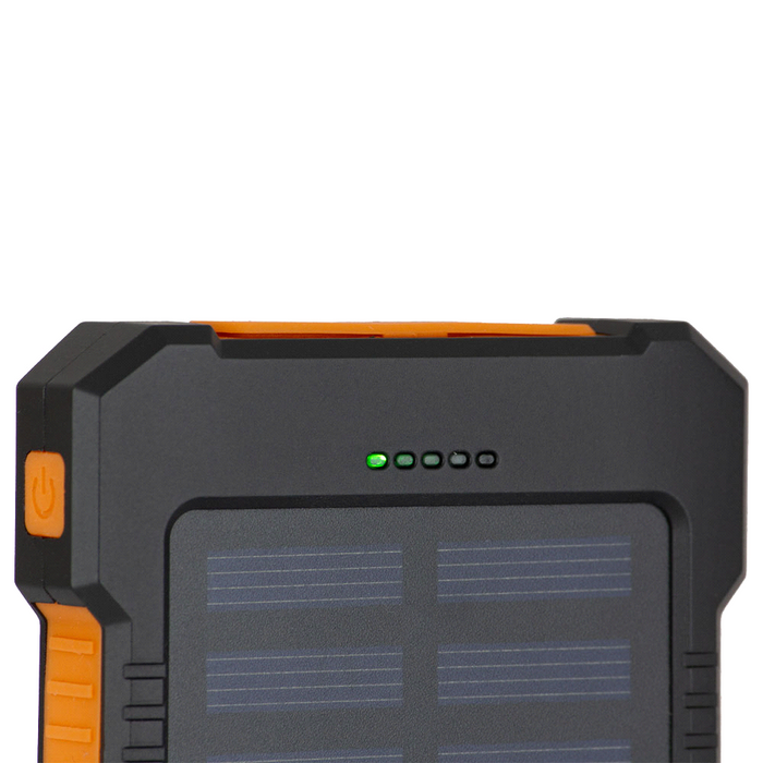 Radiant 5000 mAh Solar Power Bank - Custom Promotional Product