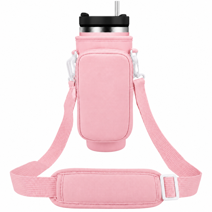 40 oz (1,180ml) Tumbler Carrier Bag with Detachable Phone Pouch
