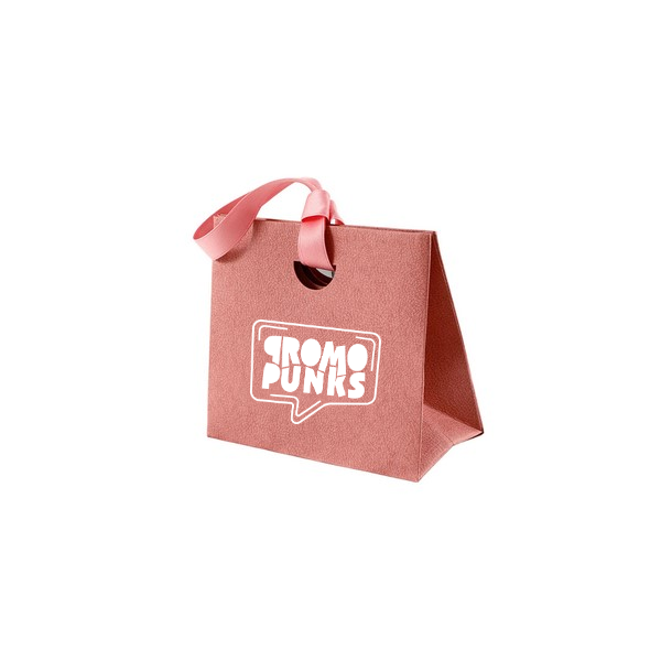Paper Gift Bags with Ribbon Handles