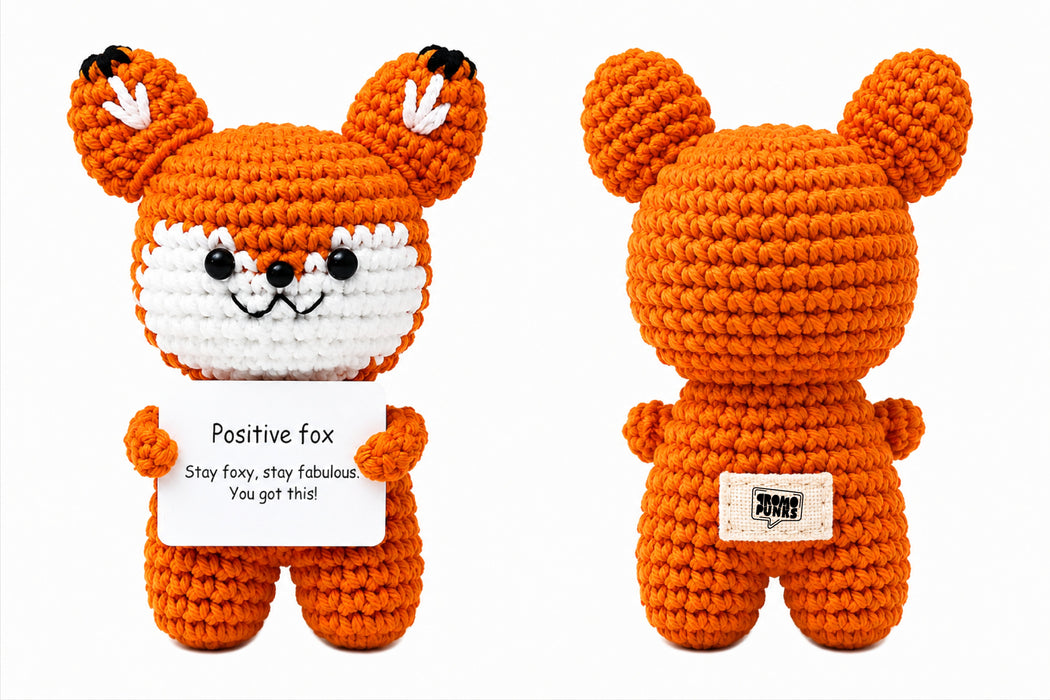 Amigurumi Crochet Positive Fox